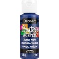 DecoArt Crafter's Acrylic Paint, 2 oz., Truly Blue